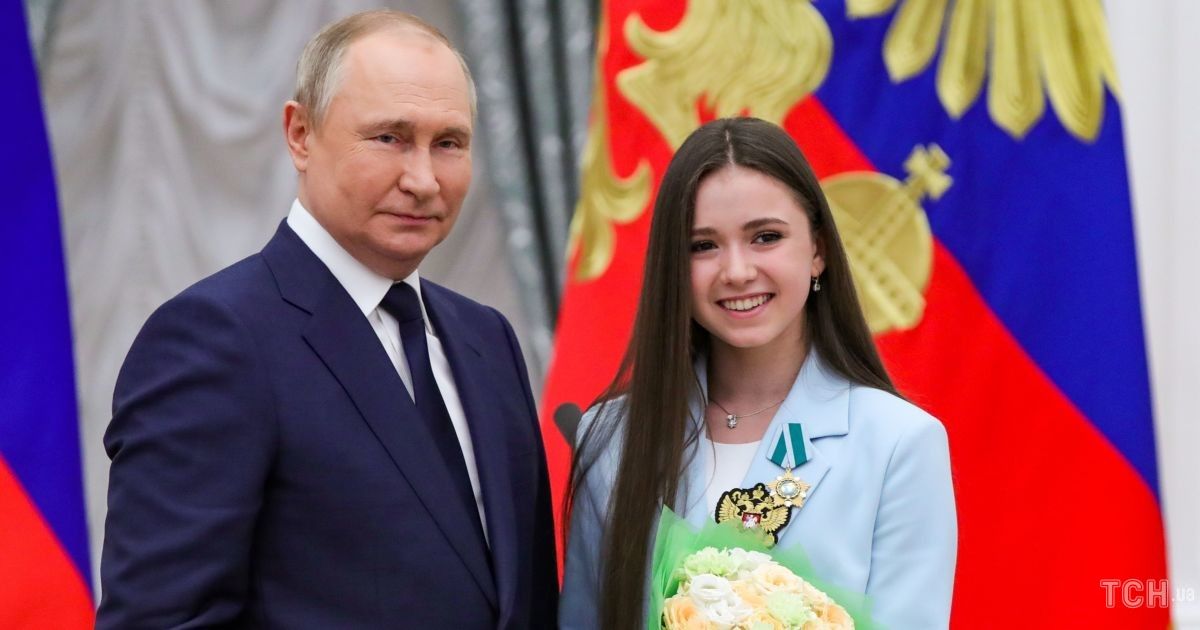 Владимир Путин и Камила Валиева
