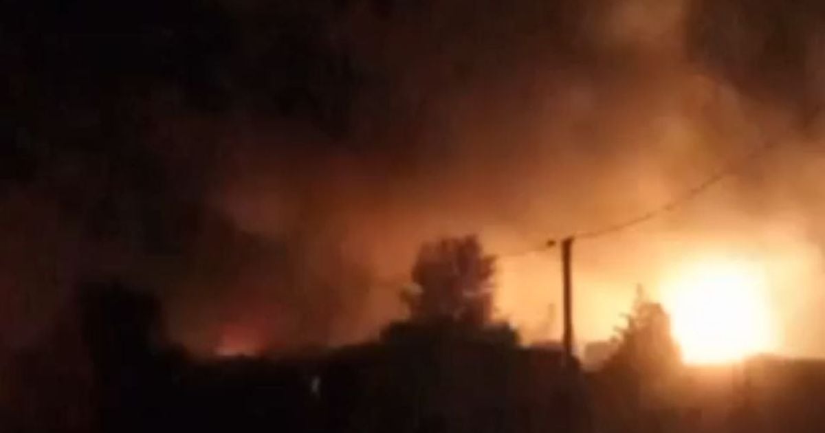 Работа в области систем ПВО противника и взрывы в районах не менее четырех подстанций Фото: Генштаб