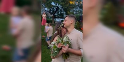 Олег Гоцуляк сделал предложение девушке на свадьбе друзей