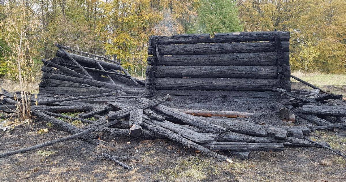 Пожежа у Пирогові_4 / © Фото Івана Гребенюка/ТСН