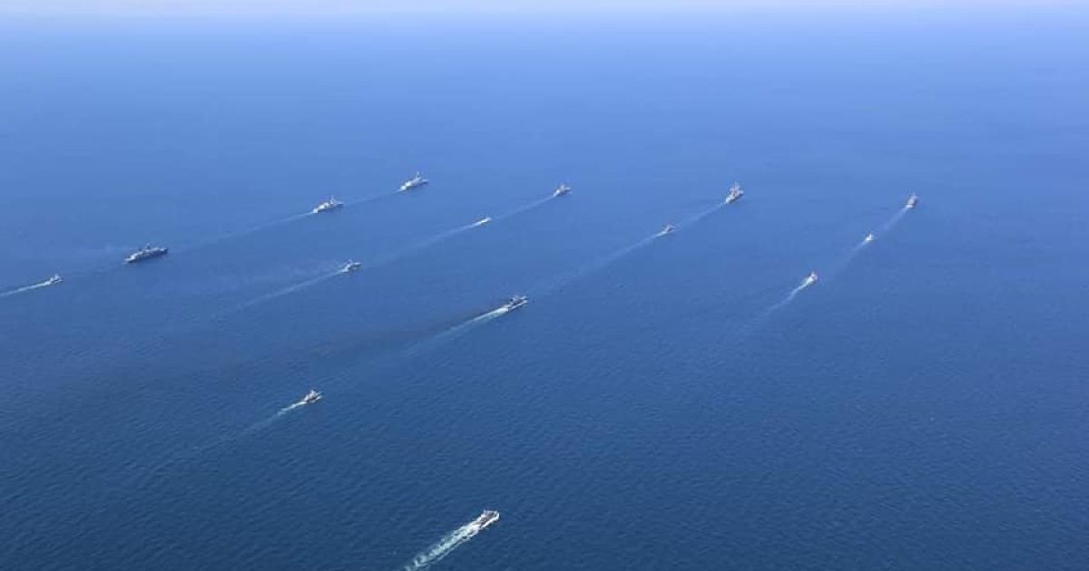 Сі Бриз, військові кораблі_7 / © Facebook/ВМС ВС Украины