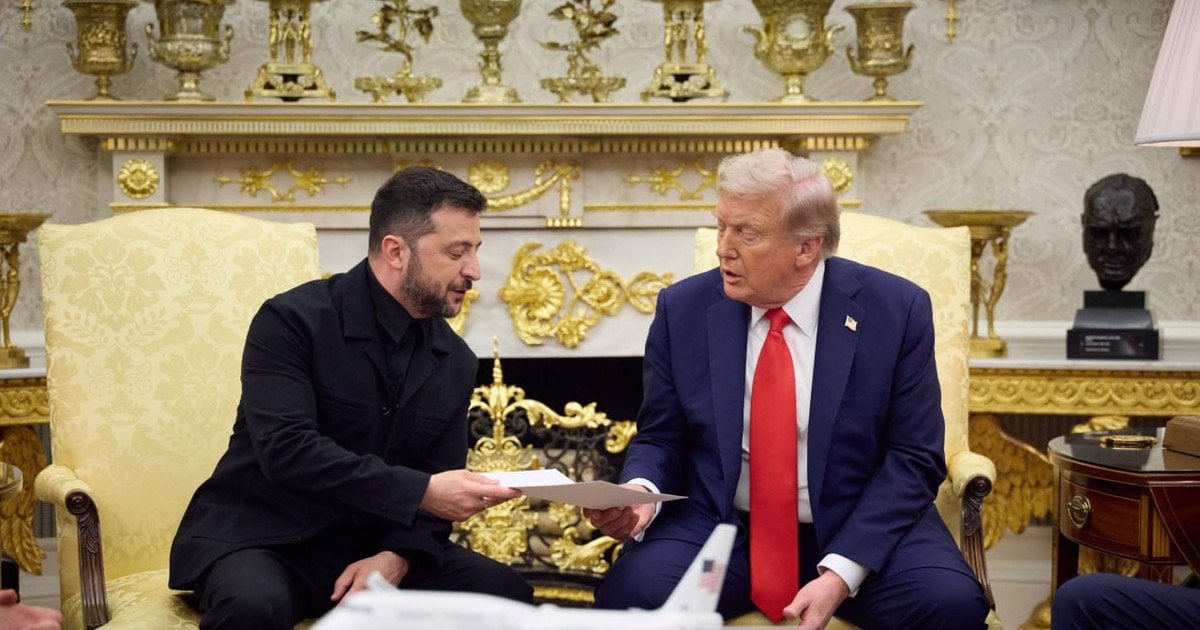 Володимир Зеленський і Дональд Трамп
