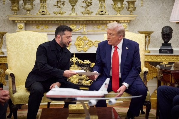 Зеленський і Трамп у Білому домі / © Володимир Зеленський