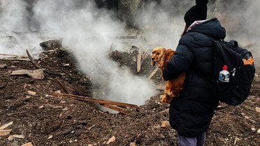 атака на Кривий Ріг 22 січня_10 / © ДСНС