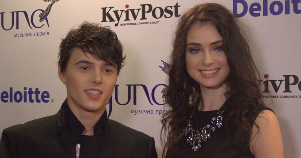 Alekseev и "Мисс Украина" / © ТСН.ua