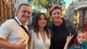 Олександр Іванов з дружиною та Наталією Нагорною