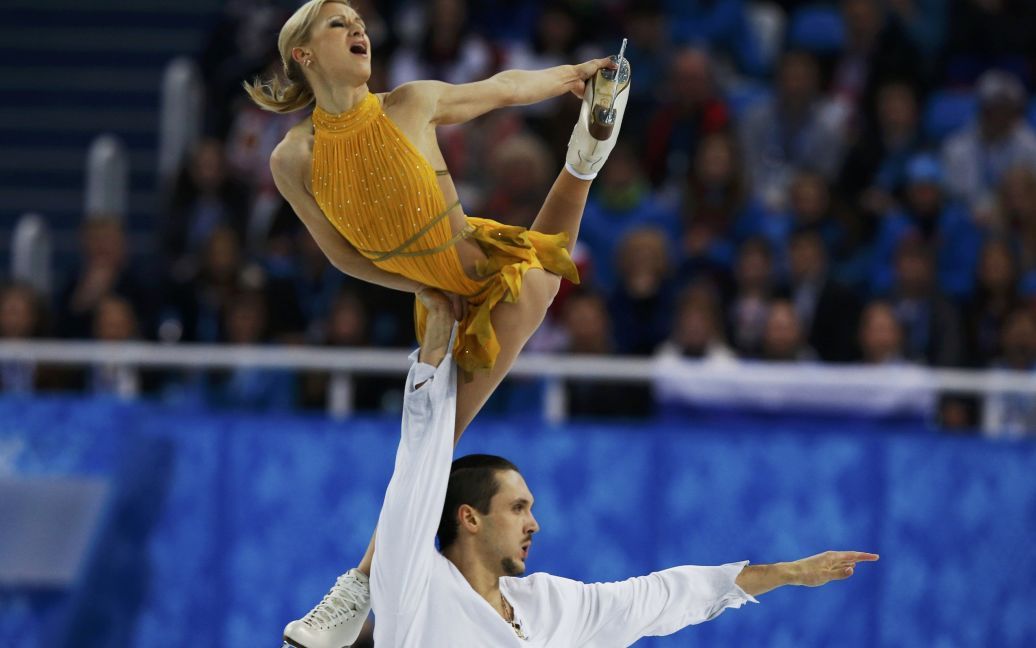 Олімпійські чемпіони Тетяна Волосожар і Максим Траньков / © Reuters