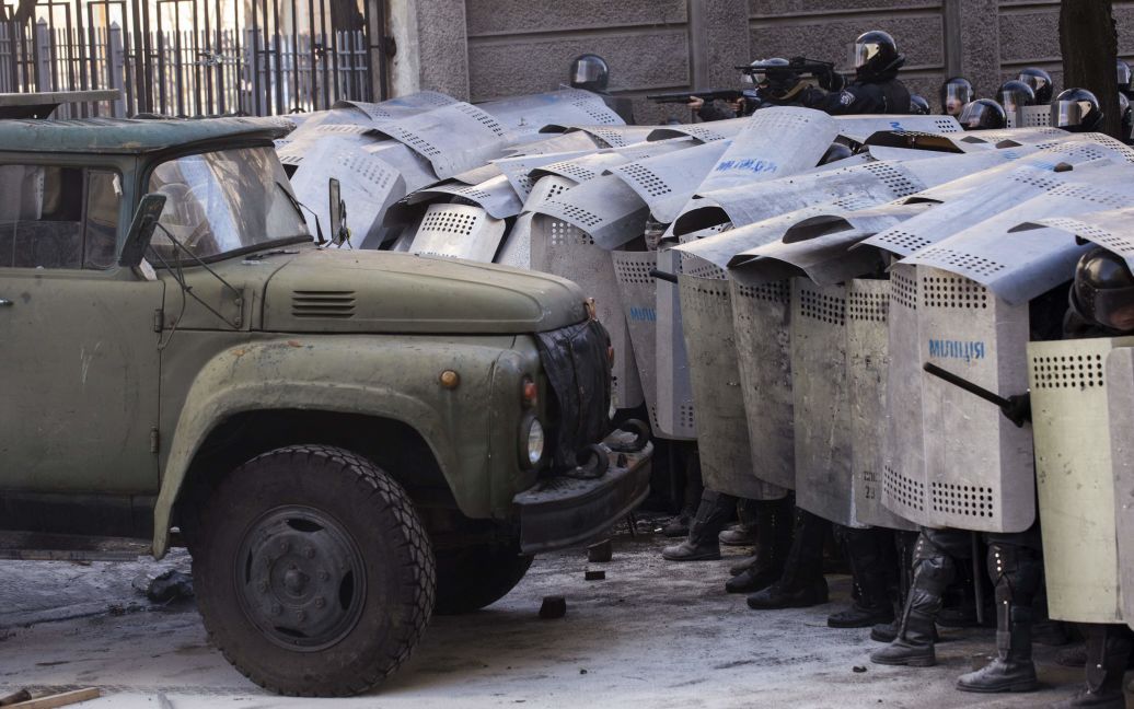 Центр Києва перетворився на місце жорсткого протистояння / © Reuters