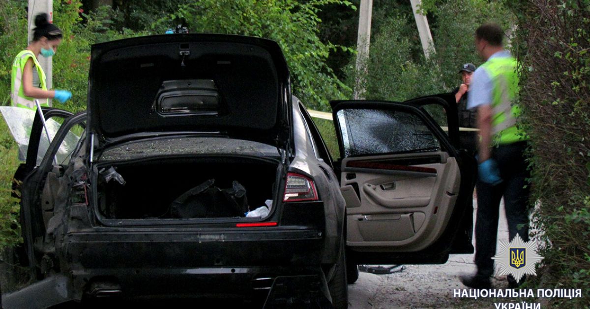 Полиция рассказала подробности взрыва в автомобиле в Харькове