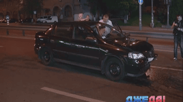 В столице произошла авария из-за навигатора