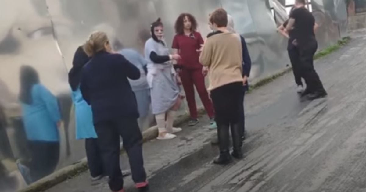 Женщина пыталась сбежать из клиники после пластической операции