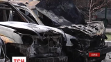 В Харькове ночью горели автомобили