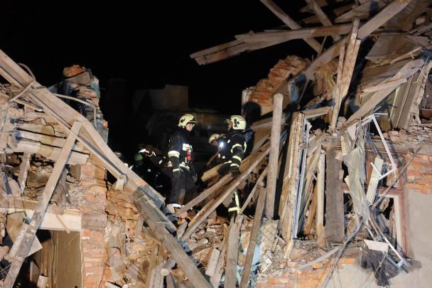 Російська армія атакувала центр Харкова. / © Олег Синєгубов