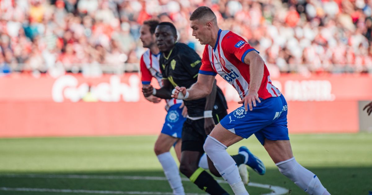 Артём Довбик/Фото: twitter.com/GironaFC
