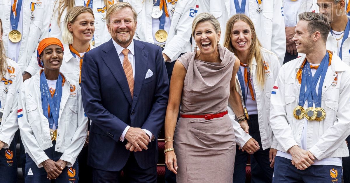 Король Виллем-Александр и королева Максима