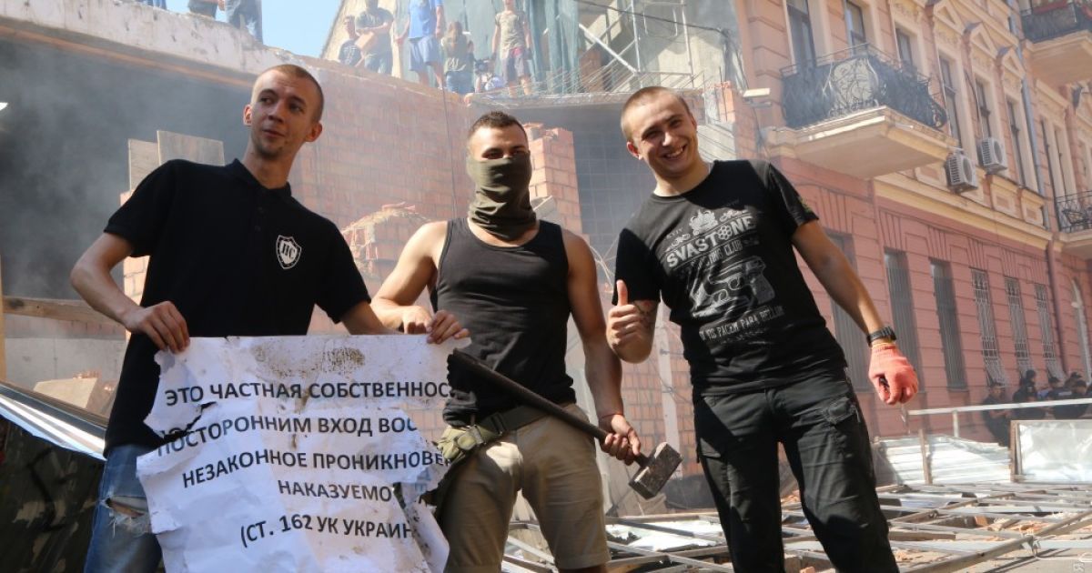 Сутички на будівництві в Одесі_15 / © Думская