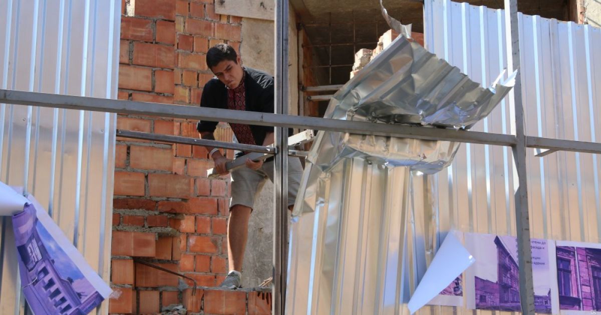 Сутички на будівництві в Одесі_3 / © Думская