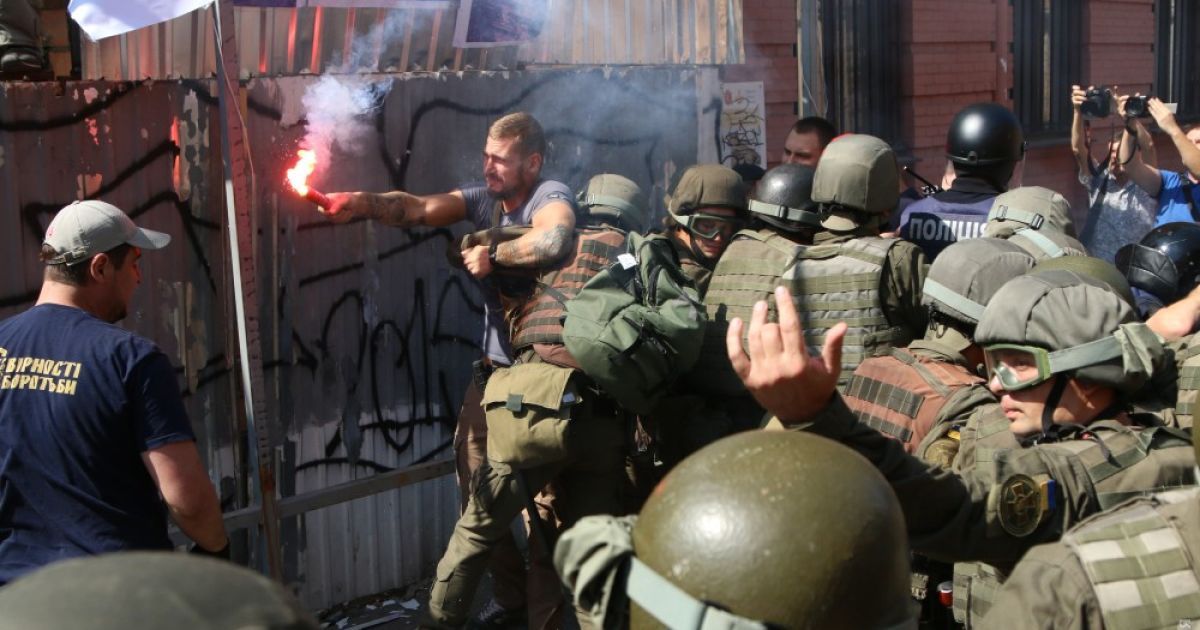 Сутички на будівництві в Одесі_5 / © Думская