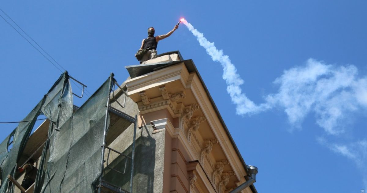 Сутички на будівництві в Одесі_16 / © Думская