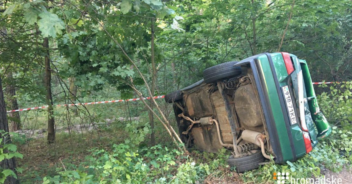 стрілянина на оболоні через вирубку лісу_5 / © Громадське ТБ