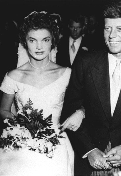 Джон и Жаклин Кеннеди, их свадьба 12 сентября 1953 года / © Associated Press