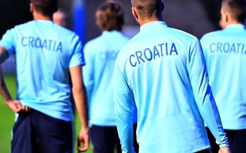 Підготовка збірної Хорватії до матчу відбору ЧС-2018 з Україною. / © facebook.com/cff.hns