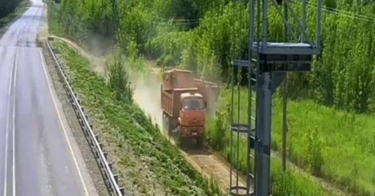 В России показали, как бороться с пунктами взвешивания фур. Видео