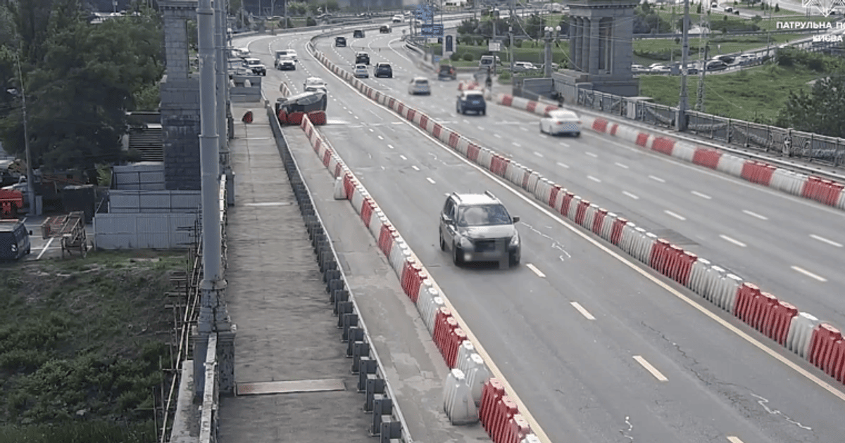 ДТП на мосту Патона