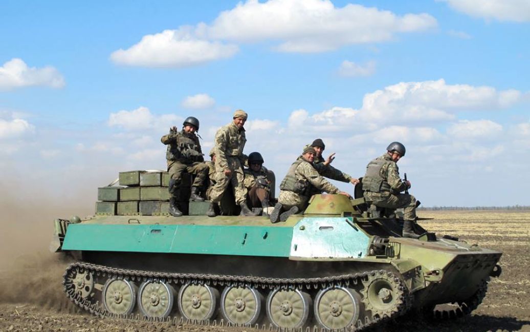 Под Мариуполем прошли масштабные военные учения / © Информационно-аналитический центр СНБО