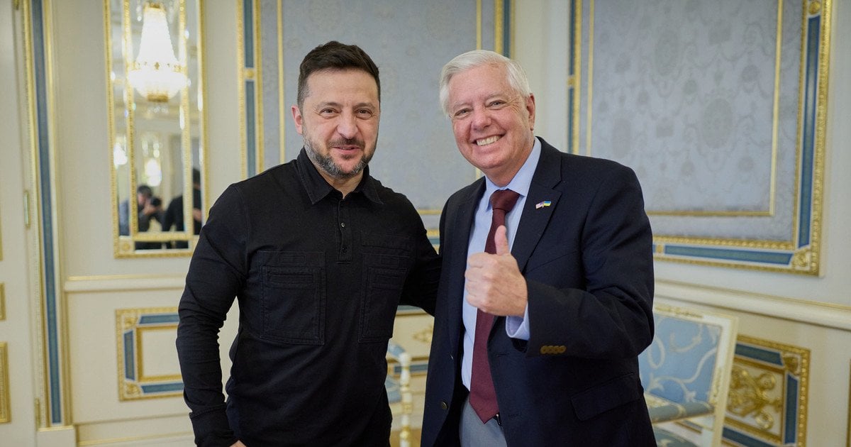 Зеленський і Грем у Києві