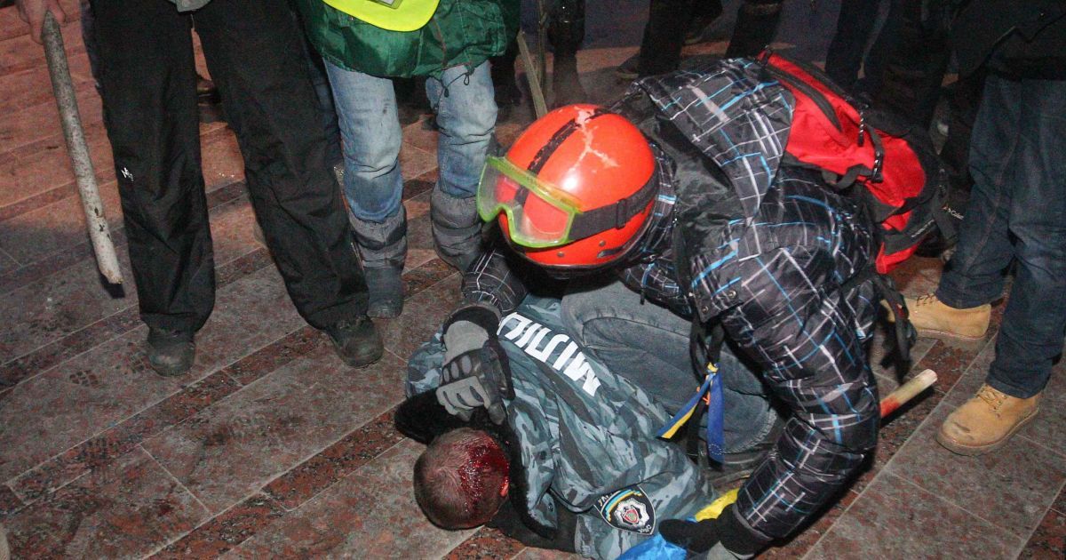 Київ охопили масштабні сутички між мітингувальниками та силовиками / © Reuters