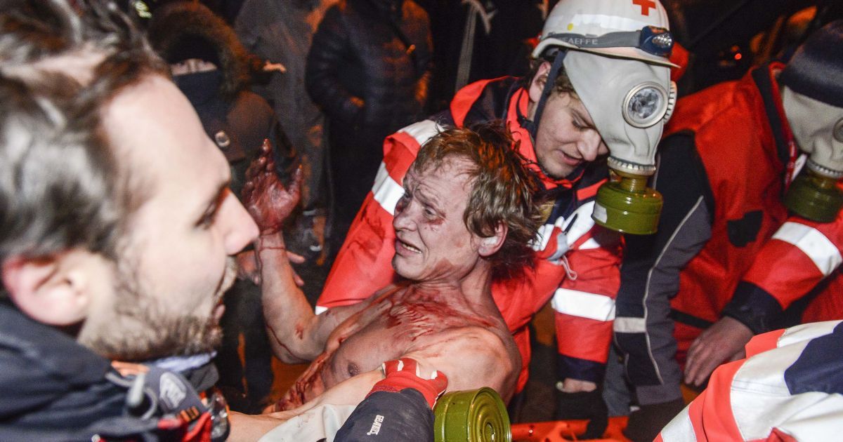 Київ охопили масштабні сутички між мітингувальниками та силовиками / © Reuters