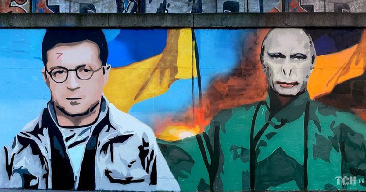 Зеленський – Поттер, Путін – Волдеморт: у Польщі з'явилися мурали на підтримку України (фото)