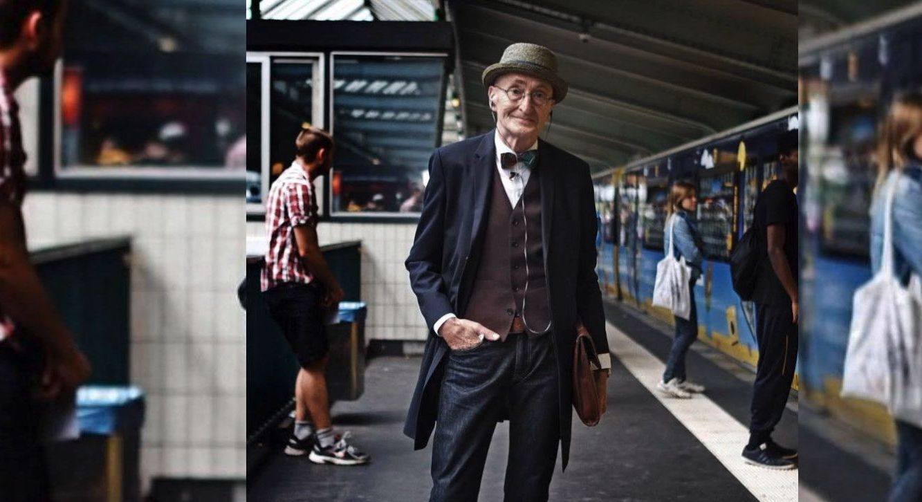 Седой хипстер: 75-летний берлинец танцует в ночных клубах и следит за модой