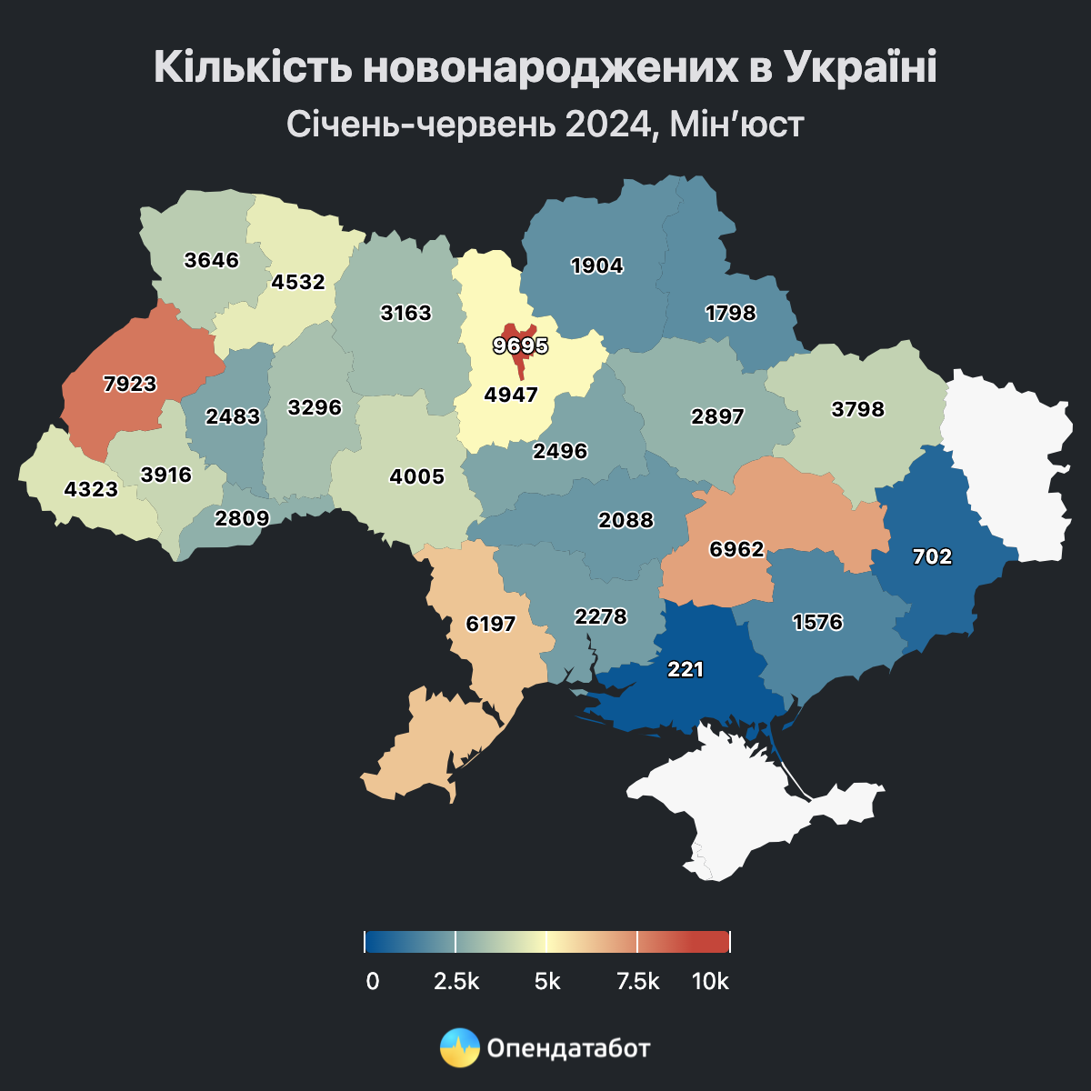 В Україні демографічна криза / © Опендатабот