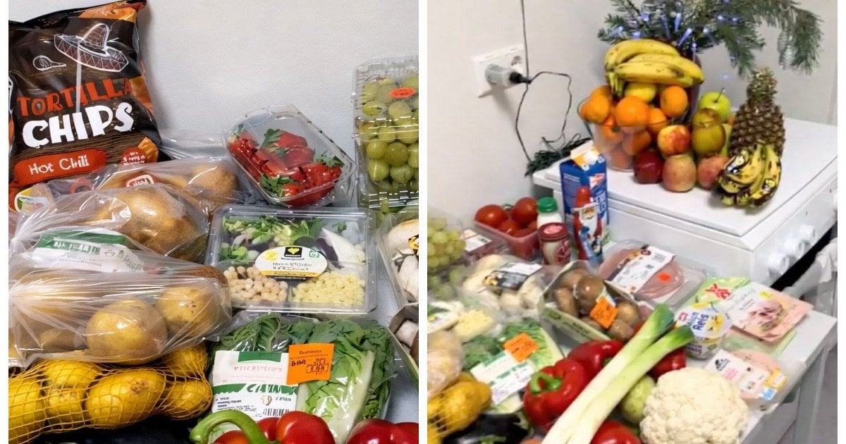 Продуктовий набір для біженців у Німеччині