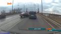 Мост в Днепре, на котором часто попадают в аварию водители