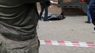 Стрілянина біля готелю Прем'єр-палац у Києві _5 / © Фото Дмитрия Фурдака/ТСН