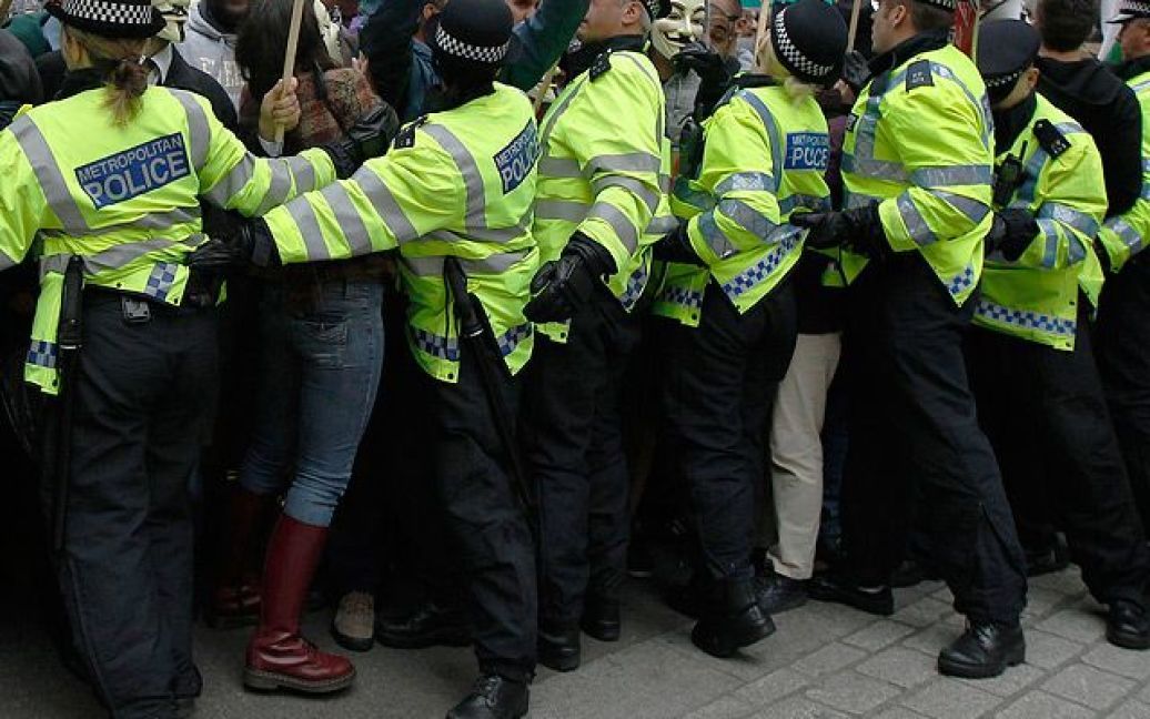 Протести в рамках акції "Захопи Уолл-Стріт" у Лондоні / © Reuters