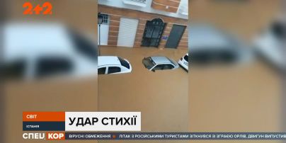 Проливні дощі спричинили сильну повінь в Іспанії