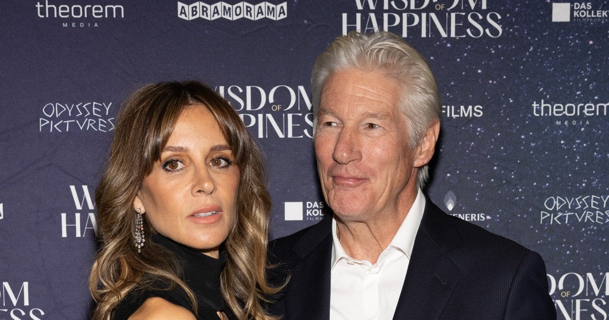 Річард Гір із дружиною