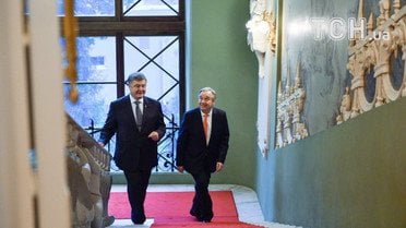 порошенко і гутерреш_2 / © twitter/Петр Порошенко