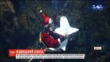 На Мальті Санта-Клаус завітав до національного акваріуму, щоби привітати риб
