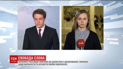 Парламент пытается внести изменения в закон об электронном декларировании