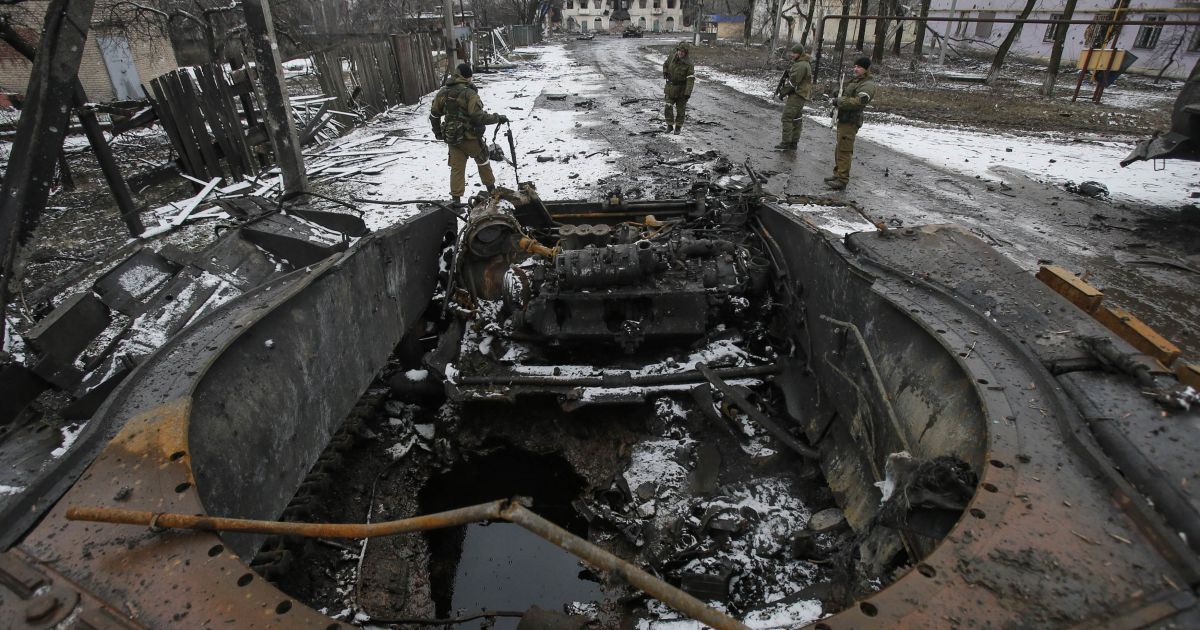 У місті зруйновані будинки