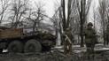 Боевики продолжают обстреливать позиции военных.