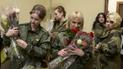 Сепаратистки из батальонов "Оплот" и "Восток" решили устроить себе конкурс красоты.