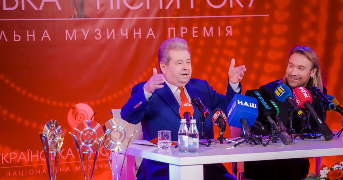 Олег Винник і Михайло Поплавський анонсували музичну премію "Українська пісня року 2020"