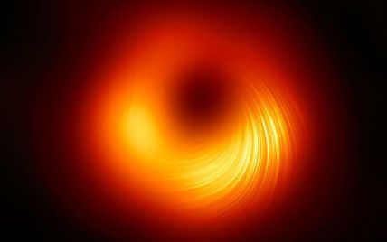 Астрономи показали зображення магнітних полів чорної діри M87