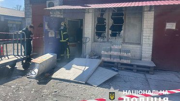 Вибух на ринку в Києві 3 квітня / © Поліція Києва